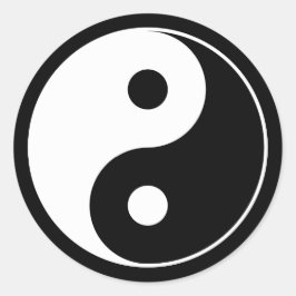 陰陽記号 ラウンドシール