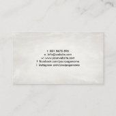 陰陽記号 – 油絵を描 名刺 (裏面)