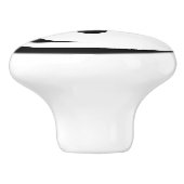 陰陽記号 – 無地の tattooデザイン2 セラミックノブ (側面)