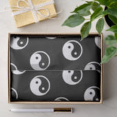 陰陽記号 – 無地の tattooデザイン2 薄葉紙 (ギフト)