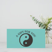 陰陽記号 – tattoo無地のデザイン (スタンド正面)