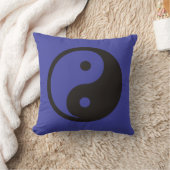陰陽記号 – tattoo無地のデザイン クッション (ブランケット)