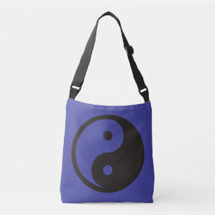 陰陽記号 – tattoo無地のデザイン クロスボディバッグ