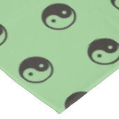 陰陽記号 – tattoo無地のデザイン テーブルクロス (アングル)