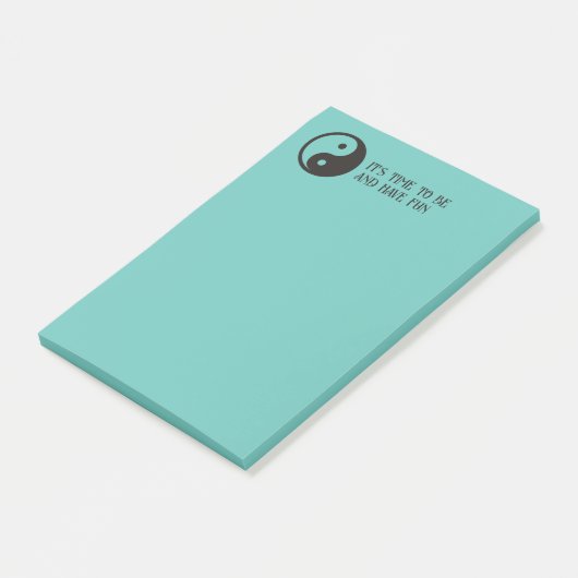 陰陽記号 – tattoo無地のデザイン ポストイット (アングル)