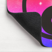 陰陽記号 – tattoo無地のデザイン マウスパッド (コーナー)