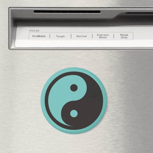 陰陽記号 – tattoo無地のデザイン マグネット (インサイチュ (食洗機))