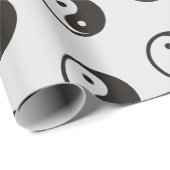 陰陽記号 – tattoo無地のデザイン ラッピングペーパー (ロールコーナー)