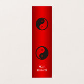 陰陽記号 – tattoo無地のデザイン 名刺 (外部フラット)