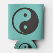 陰陽記号 – tattoo無地のデザイン 缶クーラー (正面)