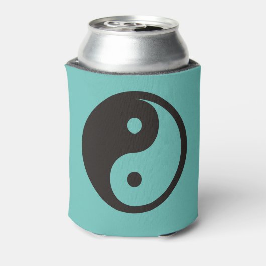 陰陽記号 – tattoo無地のデザイン 缶クーラー (缶裏面)