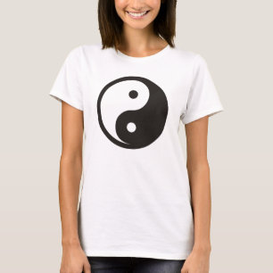 陰陽記号 – tattoo無地のデザイン tシャツ