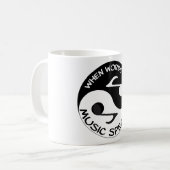 陰陽音楽 コーヒーマグカップ (正面左)