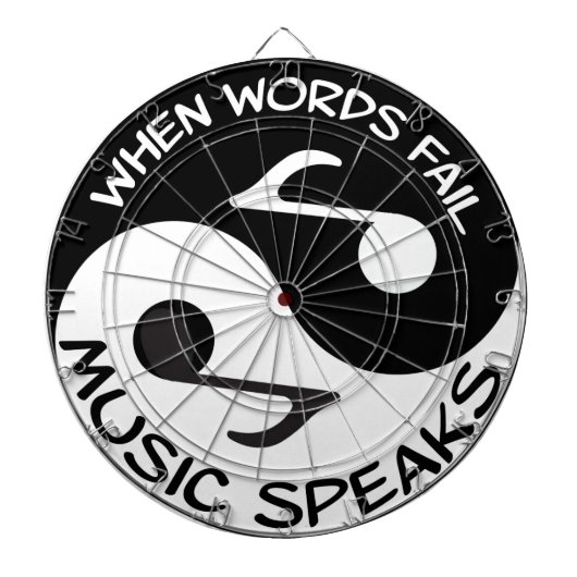 陰陽音楽 ダーツボード (正面)