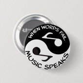 陰陽音楽 缶バッジ (正面&裏面)