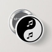 陰陽音楽 缶バッジ (正面&裏面)