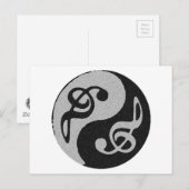 陰陽音符 ポストカード (正面/裏面)