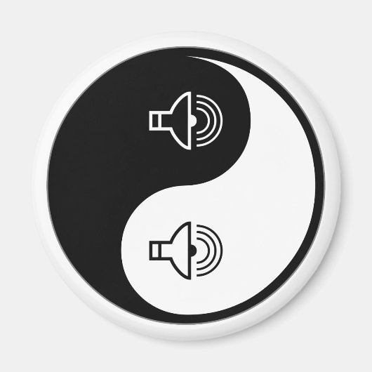 陰陽音 マグネット (正面)