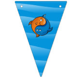 陰陽魚漫画 バンティングフラッグ (第2の旗)