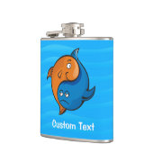 陰陽魚漫画 フラスク (左)