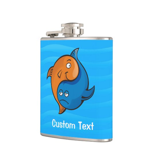 陰陽魚漫画 フラスク (左)