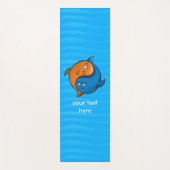 陰陽魚漫画 ヨガマット (正面)