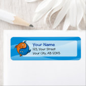 陰陽魚漫画 ラベル (インサイチュ)