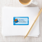 陰陽魚漫画 ラベル (インサイチュ)