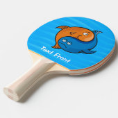 陰陽魚漫画 卓球ラケット (正面アングル)