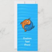 陰陽魚漫画 招待状 (正面)