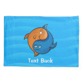 陰陽魚漫画 枕カバー (裏面)