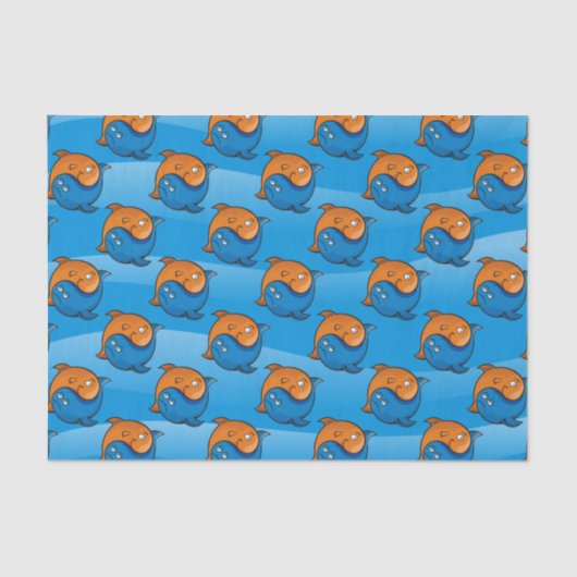 陰陽魚漫画 薄葉紙 (正面)