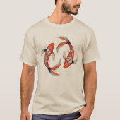 陰陽魚。 Tシャツ (正面)