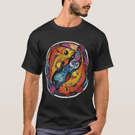 陰陽魚! Tシャツ (正面)