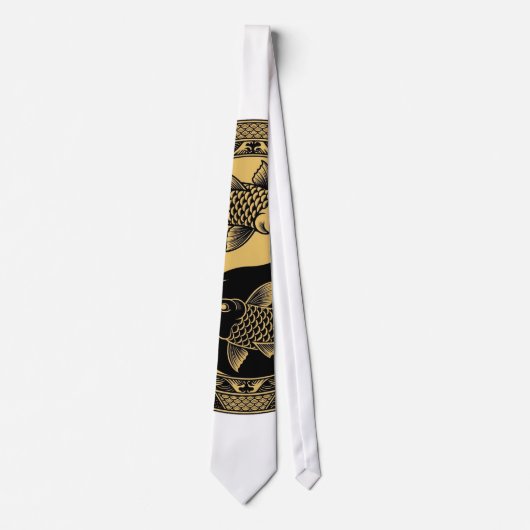 陰陽龍 グラフィックTシャツ ネクタイ (正面)