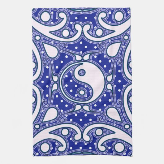 陰陽 キッチンタオル (縦)