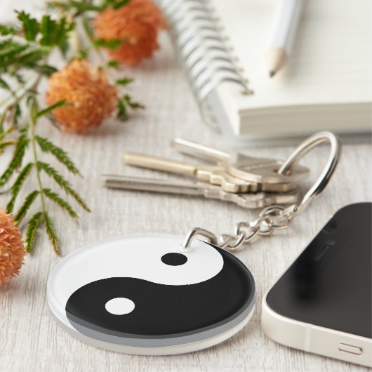 "陰陽" キーホルダー (正面右)