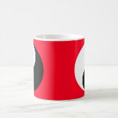 "陰陽" コーヒーマグカップ (中央)