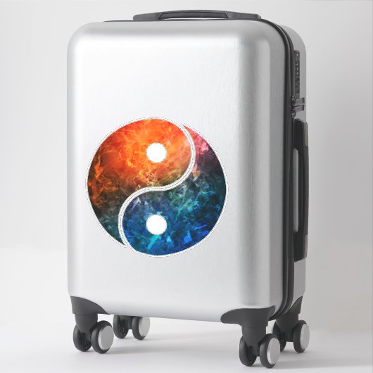陰陽 シール (スーツケース)