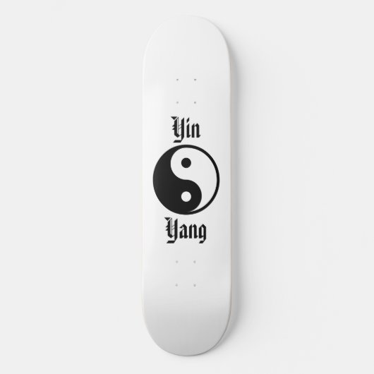 陰陽 スケートボード (正面)