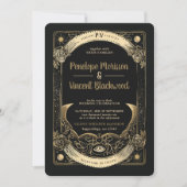 陰陽 |タロット結婚ズ 招待状 (正面)