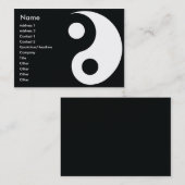 陰陽-チャビー 名刺 (正面/裏面)