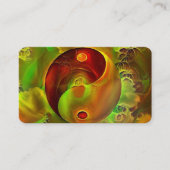 陰陽。 バランス 名刺 (正面)