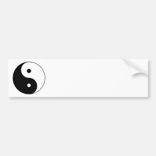 陰陽 バンパーステッカー