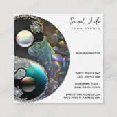 陰陽、ヒーリングアーツ スクエア名刺 (裏面)