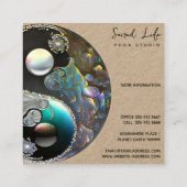 陰陽、ヒーリングアーツ スクエア名刺 (裏面)