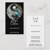 陰陽、ヒーリングアーツ 名刺 (正面/裏面)