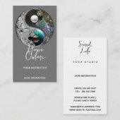 陰陽、ヒーリングアーツ 名刺 (正面/裏面)