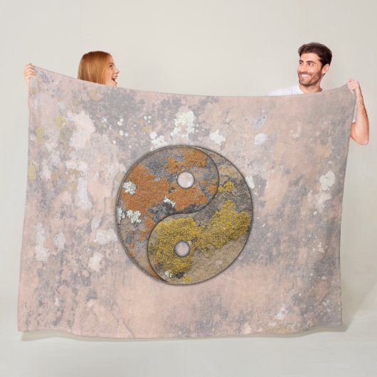 陰陽 フリースブランケット (インサイチュ)