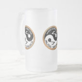 陰陽 フロストグラスビールジョッキ (正面左)